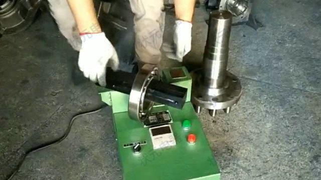 Field operation of bearing heater